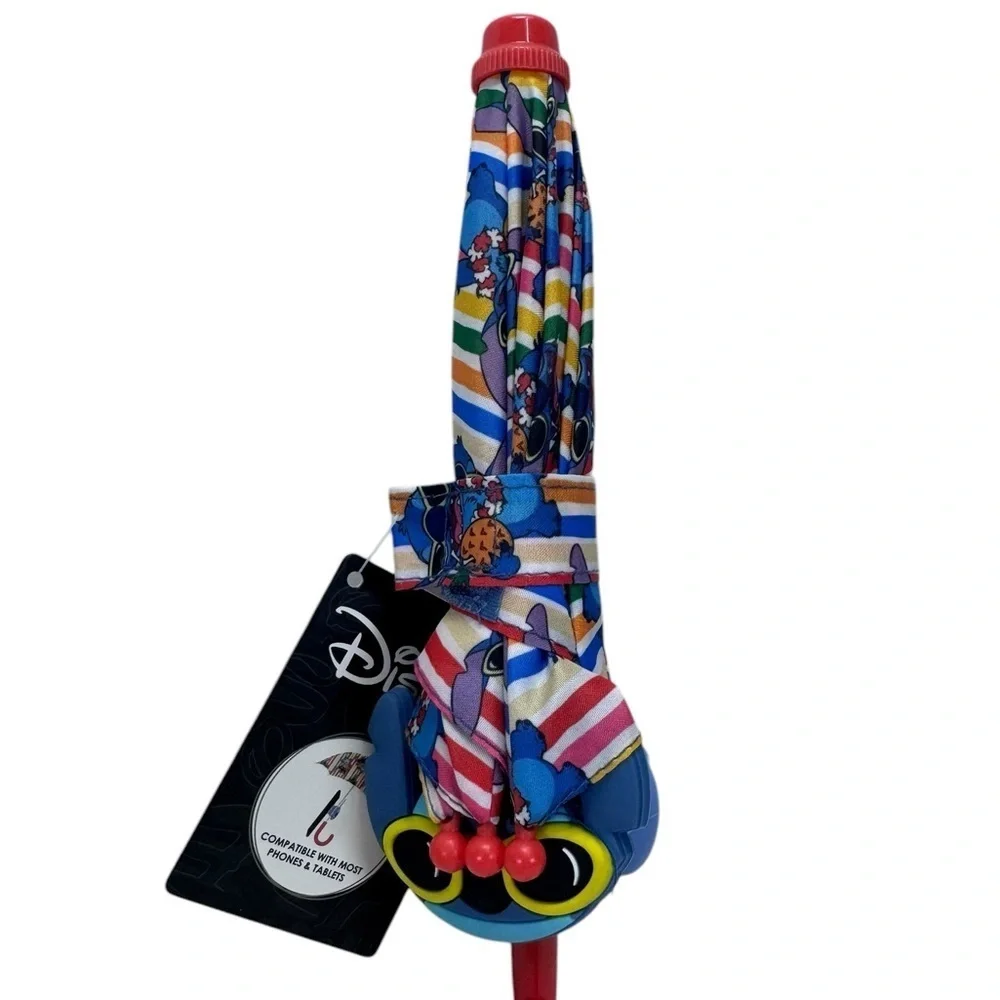 Disney .Red and blue umbrella .